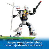 LEGO City Montaña Rusa de Robot World de Juguete para Parque de Atracciones con 8 Minifiguras, Regalo para Niños y Niñas de 8 Años o Más, Juego Creativo de Aventuras 60421