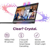 Lenovo Laptop Yoga 7i 2 en 1 - Pantalla táctil 2K de 16 pulgadas, pantalla de 300 nits, CPU Intel 12-Core Ultra 5 125U, DDR5 de 16 GB, SSD de 2 TB, teclado retroiluminado, Wi-Fi6, Win 11 Pro, con