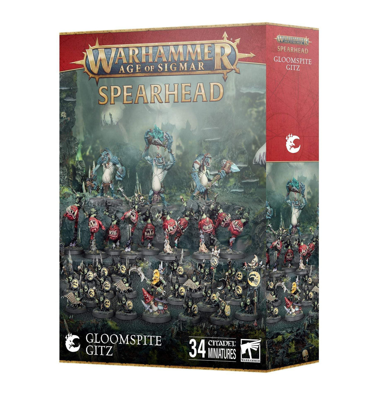 Games Workshop- TÉLÉVISEUR Intelligent, Color Dunkle erdtöne (grün, Braun, Schwarz) (99120209133)