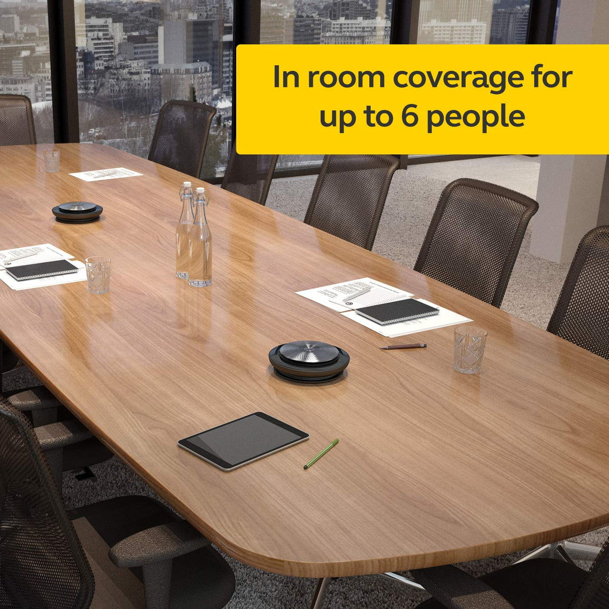 Jabra Speak 710 MS altavoz Universal Negro, Plata USB/Bluetooth - Altavoces (Universal, Negro, Plata, Portable, 30 m, 70 dB, 1 m)