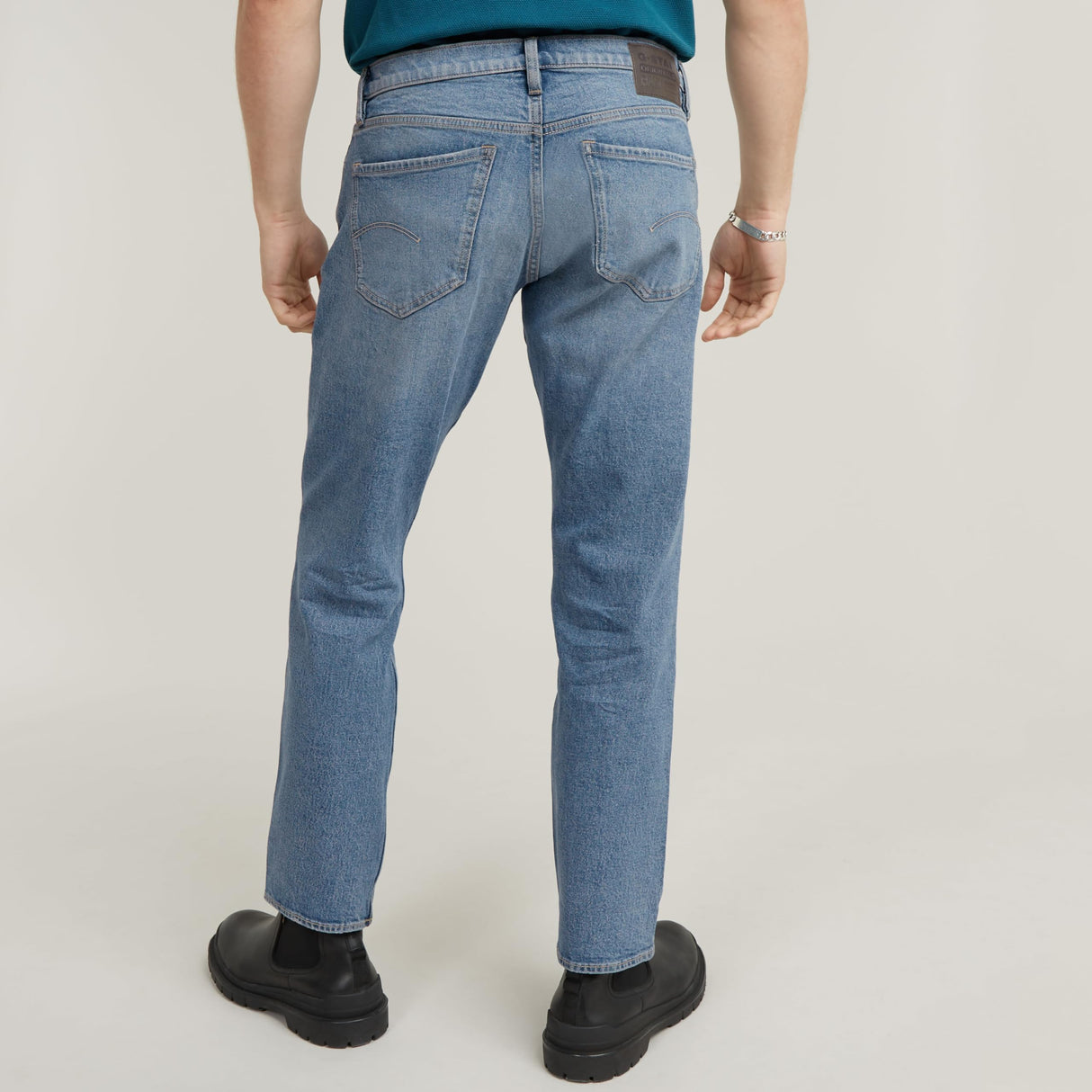 G-STAR Mosa Straight Jeans Hombre, Azul (Sun Faded Highcloud Restored D23692-d775-g726), 28W / 32L