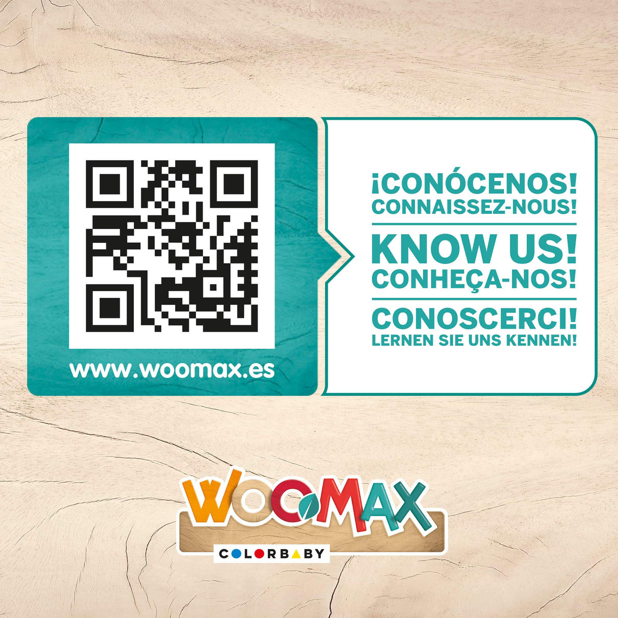 WOOMAX - Casa de muñecas de Madera (ColorBaby 85293)