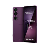 Sony Xperia 1 VII 6.5" 19.5:9 FHD+ HDR OLED, 120Hz, Lente Triple, 3.5 mm Audio Jack, Android 14, SIM Libre, 12GB RAM, 256GB Almacenamiento, Protección IP65/68, Dual SIM Hybrid, Púrpura