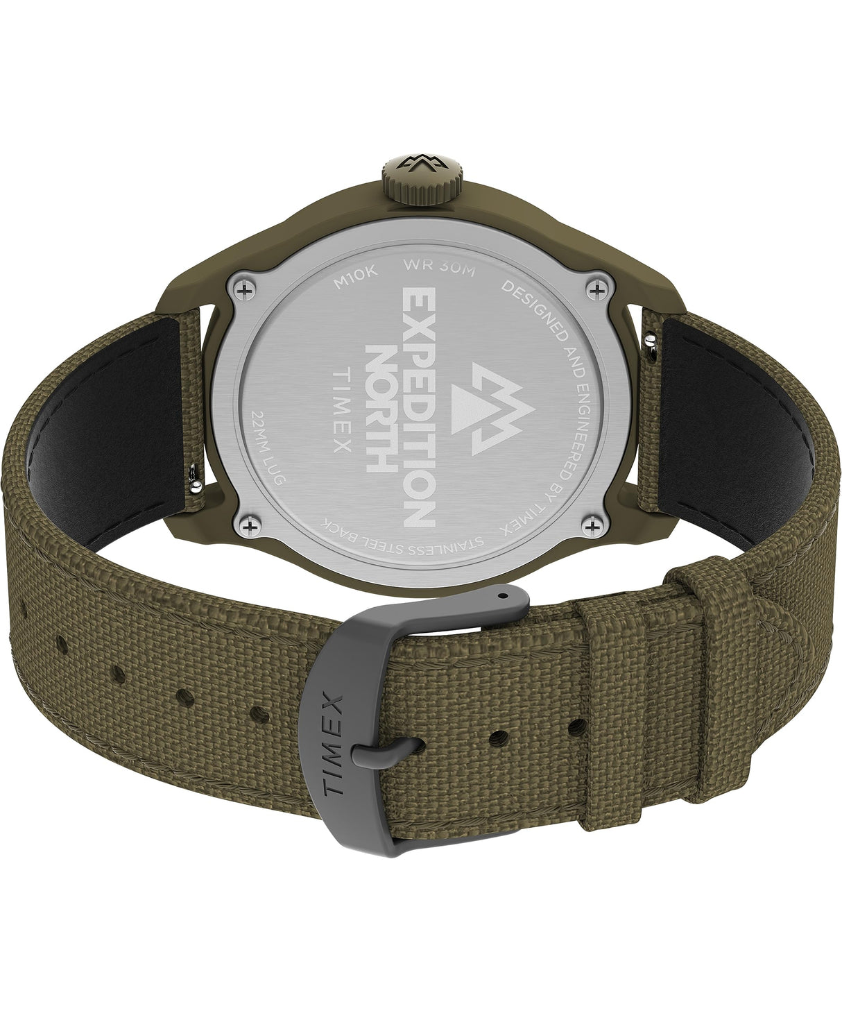 Timex Expedition North - Reloj de 43 mm para hombre, eco-friendly marrón, correa de liberación rápida de dos piezas, esfera marrón, caja marrón TW2W23500