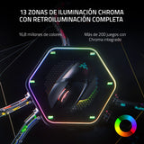 Razer Basilisk V3 Pro - Ratón Inalámbrico Personalizable para Juegos con Rueda Inclinable Hyperscroll (Sensor Óptico Focus Pro 30K, Iluminación Cromática de 13 Zonas, Botones Programables 11) Negro