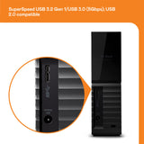 WD 24TB My Book HDD de Escritorio Disco Duro Externo, Guardar de Fotos, vídeos y Documentos Importantes. con Software para gestión de Dispositivos, Copia de Seguridad y protección de contraseñas