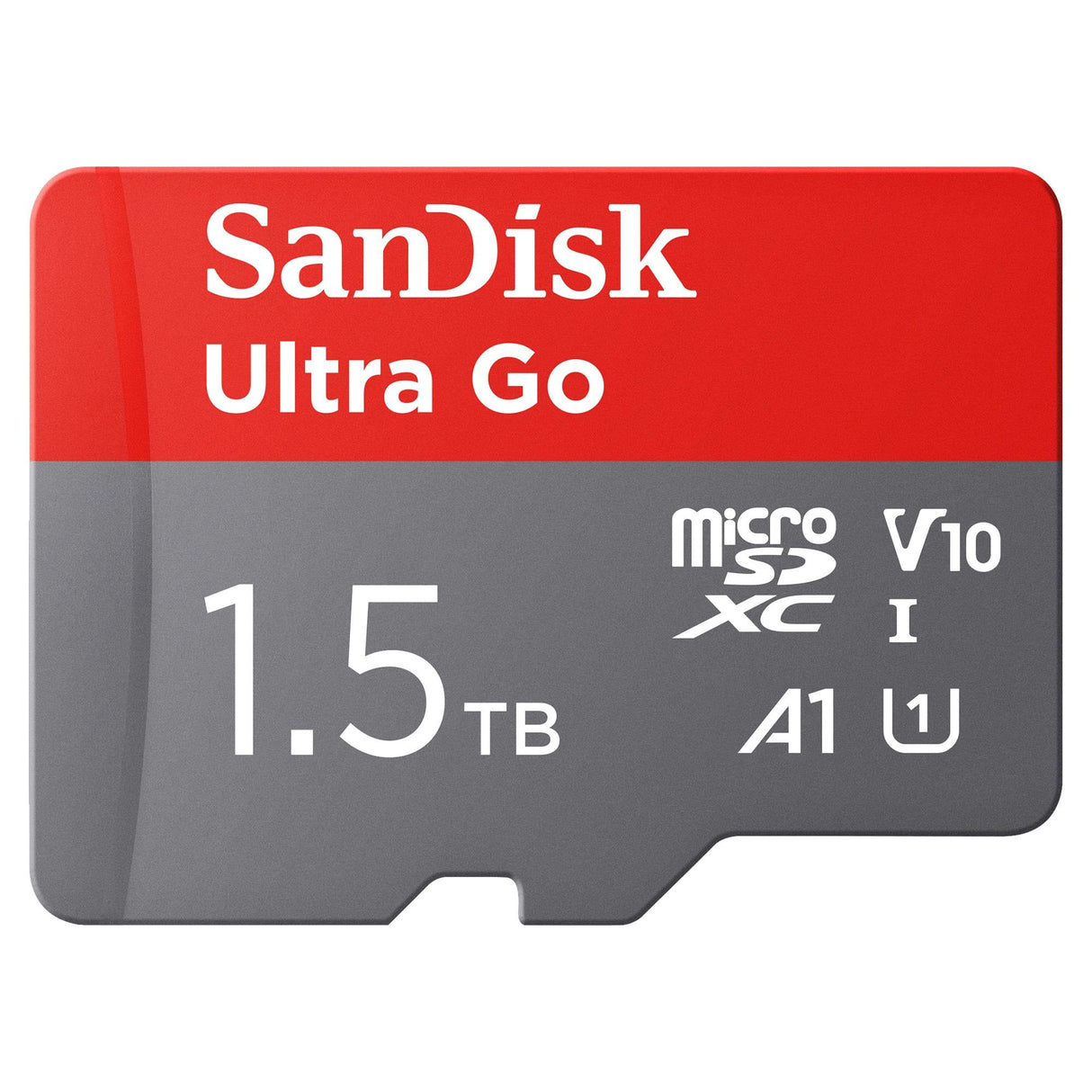 SanDisk 1.5TB Ultra Go Tarjeta Micro SDXC + Adaptador SD, para Smartphones y tabletas Android, hasta 150 MB/s, Video Full HDD, V10, El Rendimiento A1, UHS-I, Class 10, U1, para Amazon