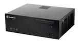 SilverStone SST-GD04B USB 3.0 - Grandia HTPC Micro ATX Carcasa de Ordenador, Rendimiento silencioso con Alto Flujo de Aire, Negro