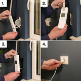 HOMEPILOT - Enrollador cinta RolloTron Classic | Control cómodo persianas. Accesorio persianas Smart Home - ¡instalación posterior! Capacidad carga: 45 kg