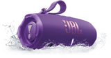 JBL Charge 6, Altavoz Bluetooth portátil inalámbrico, 28h de batería, Resistencia al Agua IP68, a Prueba de Polvo y caídas, Sonido Pro con AI Sound Boost, Compatible con Auracast, Violeta