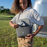 DJI - Trípode de Mano OM 4 Combo de 3 Ejes estabilizador con Bolsa DJI Sling, para vlog, Youtube, Streaming, para iPhone y Android