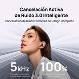 HUAWEI FreeBuds 6i, Cancelación Activa de Ruido 3.0 Inteligente, Bajos Impactantes, Carga Rápida, 35 Horas de batería, Bluetooth 5.3, Grado de Protección IP54 contra el Polvo y el Agua, Morado
