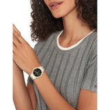 Tommy Hilfiger Reloj Analógico de Cuarzo Multifunción para Mujer con Correa de Acero Inoxidable Bicolor - 1782591
