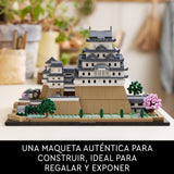 LEGO 21060 Architecture Castillo de Himeji, Set de Construcción de Maquetas para Adultos, Regalo para Aficionados a la Jardinería Creativa y a la Cultura Japonesa, Incluye Cerezos en Flor Construibles