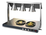 Lacor Calentador de Buffet, 50 W, Acero Inoxidable, Plata
