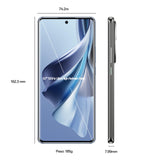 OPPO Reno10 5G - Smartphone Libre, 8GB+256GB, Pantalla AMOLED 6.7", Cámara 64+8+32 MP, Android, Batería 5000mAh, Carga Rápida 67W - Azul