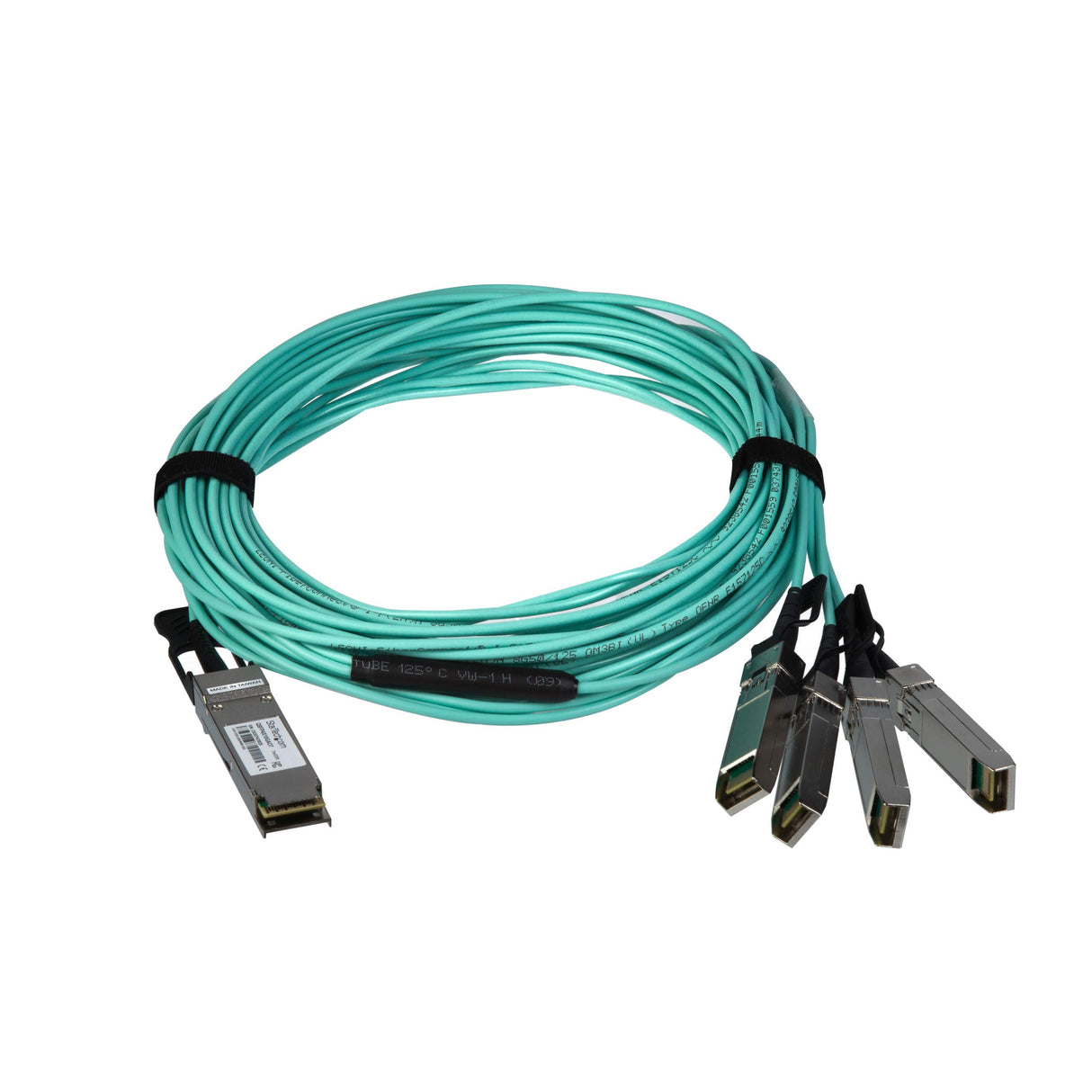 Cable de 7m Breakout Activo Óptico QSFP+ Compatible con Cisco QSFP-4X10G-AOC7M