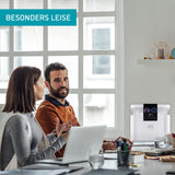 djive Pure 1200 Purificador y humidificador Professional, CADR 697 m³/h, elimina el 99,99% con filtro HEPA H13, UV-C, filtro de carbón activo e ionizador con aplicación & Alexa, hasta 200 m²