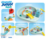 PLAYMOBIL Junior Aqua 71654 Juego de Aventuras acuáticas, Incluye Adorable pez, Juguete sostenible Hecho de plásticos a Base de Plantas, Juguetes para niños a Partir de 1 año
