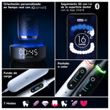 Oral-B iO 10 Cepillo de Dientes Eléctrico con Mango Recargable, 3 Cabezales de Recambio y Estuche de Viaje con Cargador, Diseñado por Braun, Regalos Originales para Mujer y Hombre - Negro