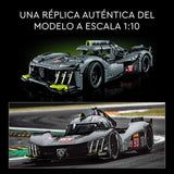 LEGO Technic Peugeot 9X8 24H Le Mans Hybrid Hypercar, Maqueta para Adultos de Coche de Carreras a Escala 1:10 Coleccionable, Deportes de Motor, Regalo para Hombres y Mujeres 42156