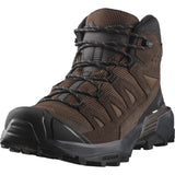 Salomon X ULTRA 360 LEATHER MID GORE-TEX, Zapatos de senderismo para Hombre, Dark Earth Delicioso Castlerock, 42 EU