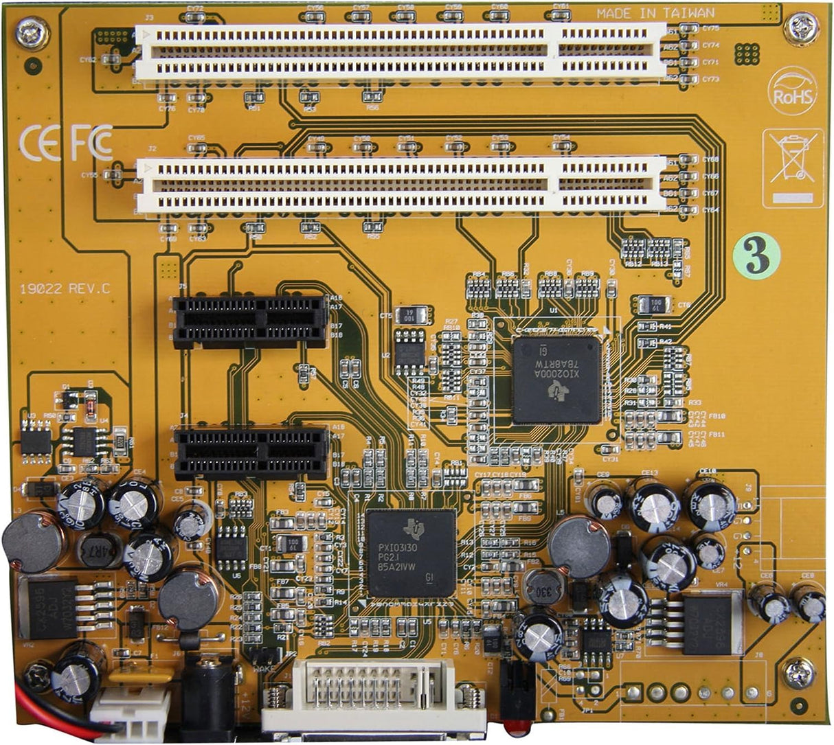 StarTech.com Sistema de Caja de Expansión PCI Express a 2 PCI y 2 PCI-E - Longitud Completa - Base (0-55 °C, -40-75 °C, 5-95%, Metal, 137 x 382 x 143 mm, Win 2000/XP/2003/ Vista Linux Mac OS X)