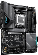 GIGABYTE X870E Eagle X3D WIFI7 Motherboard - Supports AMD Ryzen 9000 CPUs, 14+2+2 Phase Digital VRM, Up to 9000Hz DDR5 (OC), 1× PCIe 5.0 + 3× PCIe 4.0, Wi-Fi 7, LAN 5GbE, USB 4