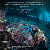 Olympus Objetivo - M.Zuiko Digital ED 8 mm F1.8 Pro, Longitud Focal Fija rápida, Apto para Todas Las Cámaras MFT, Modelos Olympus OM-D & Pen, Serie G de Panasonic, Negro