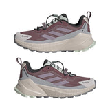 adidas Terrex Trailmaker 2 Gore-Tex Speed Lace Hiking Shoes, Zapatos de Senderismo Mujer, Burgundy/Preloved Fig/Grey Two, 38 EU