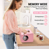 AKEYDIY 5587_B_EU - Prensa caliente para tazas, color rosa, grande