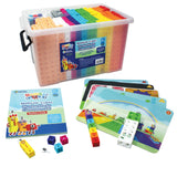 Learning Resources Set para el Aula de Cubos MathLink Numberblocks, guía Completa para el Profesor de 88 páginas con 60 lecciones de 15 Minutos, 1937 Piezas, 3 años, HM94589 - UK