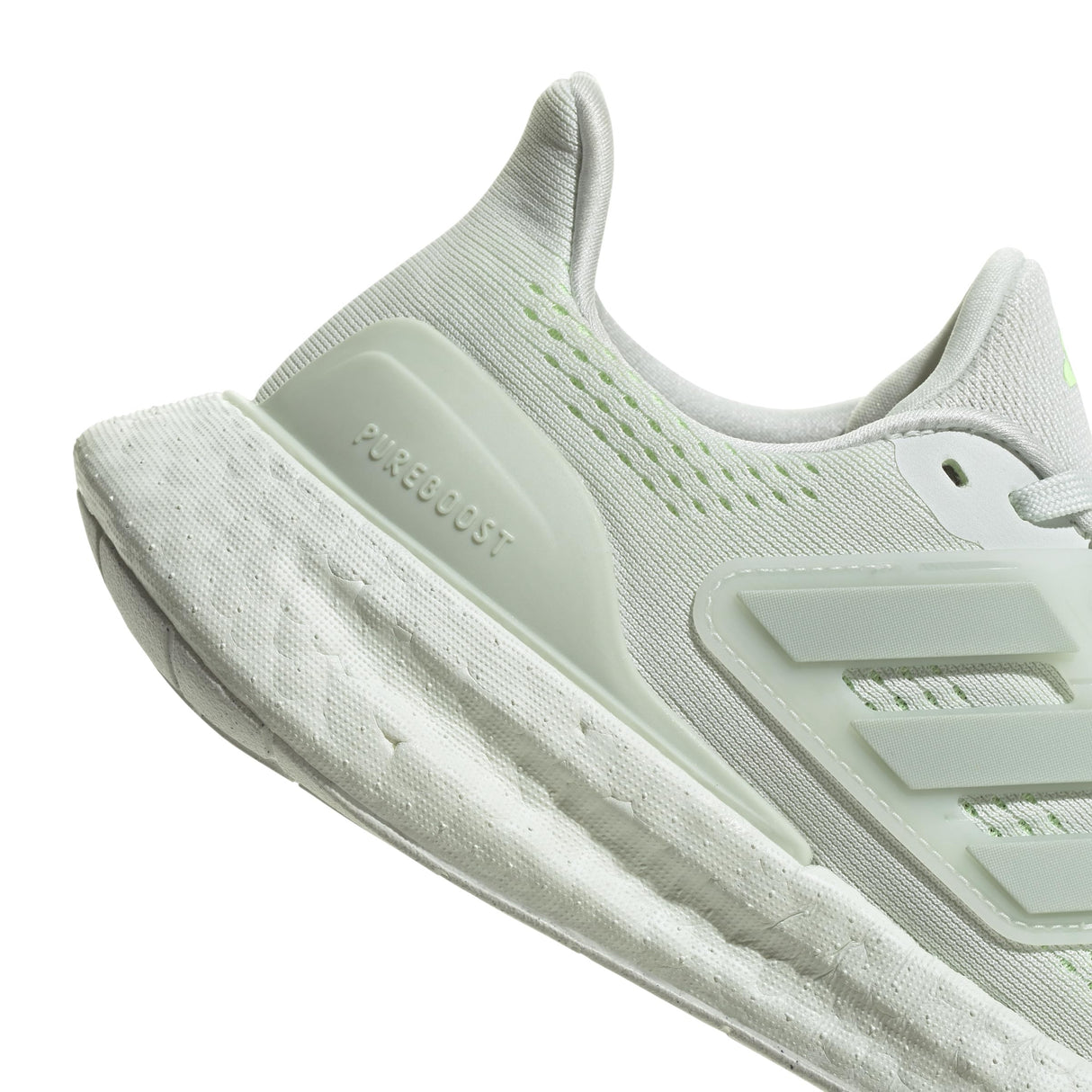 adidas Pureboost 23 Shoes, Zapatillas para Correr Mujer, Crystal Jade/Linen Green Met/Green Spark, 38 EU