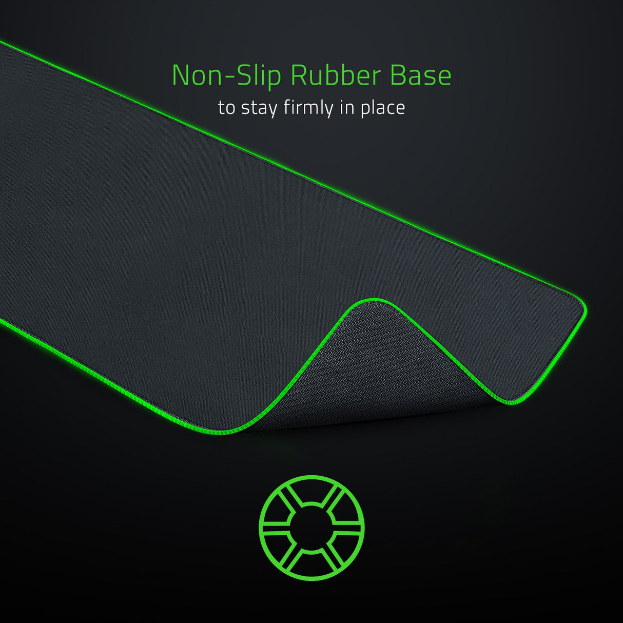 Razer Goliathus Extended Chroma - Alfombrilla suave para juegos con iluminación RGB (soporte para cables, superficie de tela, borde cosido, optimizado para todos los ratones) Negro
