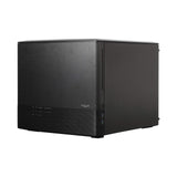 Fractal Design Node 804, Caja de Ordenador de sobremesa, Negro