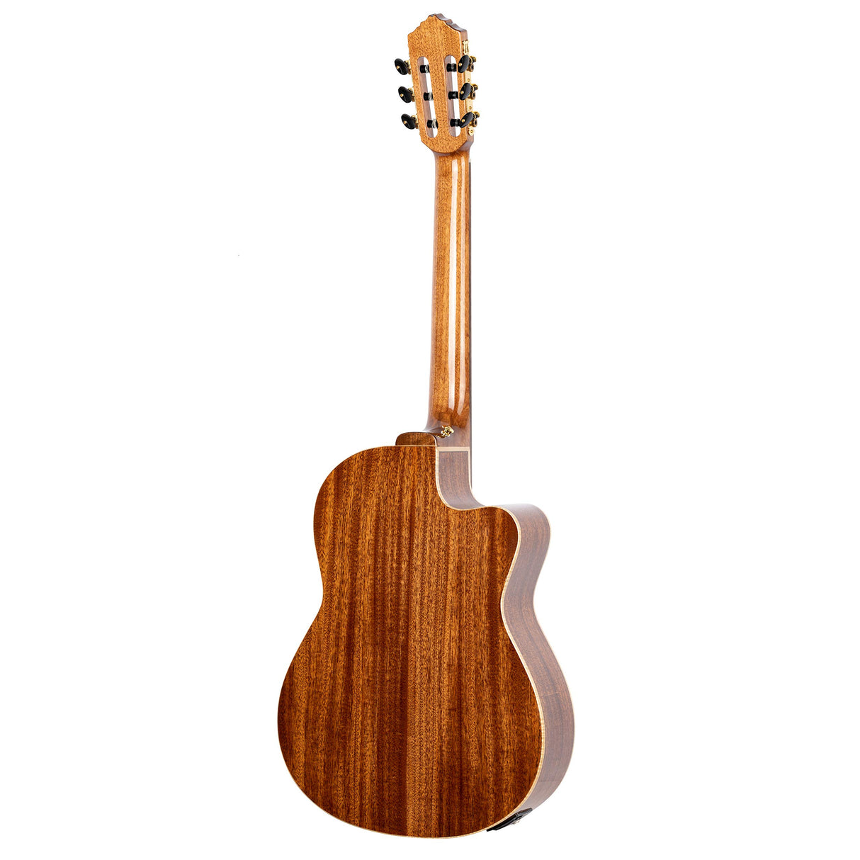 ORTEGA Performer Series RCE138-T4-L - Guitarra de concierto, 4/4, cuello estrecho, cuerpo fino, incluye funda, color natural
