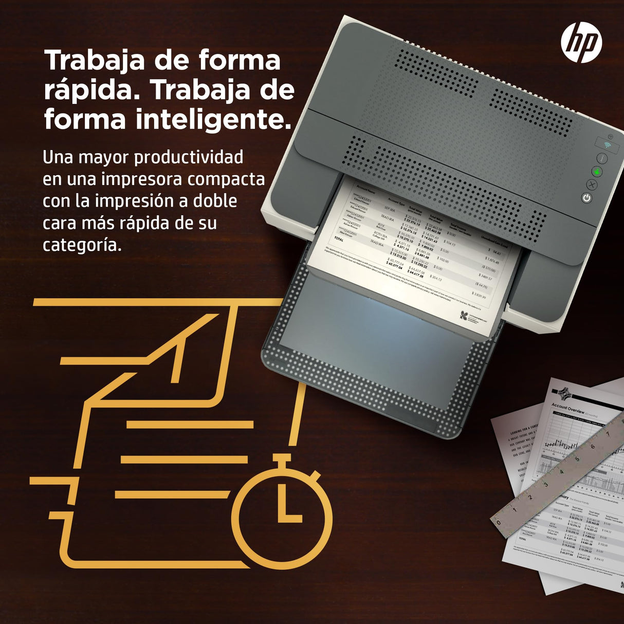 HP LaserJet M209dw 6GW62F, Impresora Láser A4 Monocromo - Impresión a Doble Cara Automática (29ppm, Wi-Fi, Ethernet, USB, Procesador 500MHz, Memoria 64MB, HP Smart App, Panel de control) Blanca y Gris