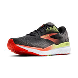 Brooks Herren Ghost 16 Laufschuhe Neutralschuh Black/Mandarin Red/Green - Schwarz 45,5
