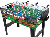 Teorema Giocattoli - Mesa de Juego 4 en 1 de Madera, futbolín, Ping Pong, Air Hockey, Billar, Dimensiones 96 x 86 x 68, 67359