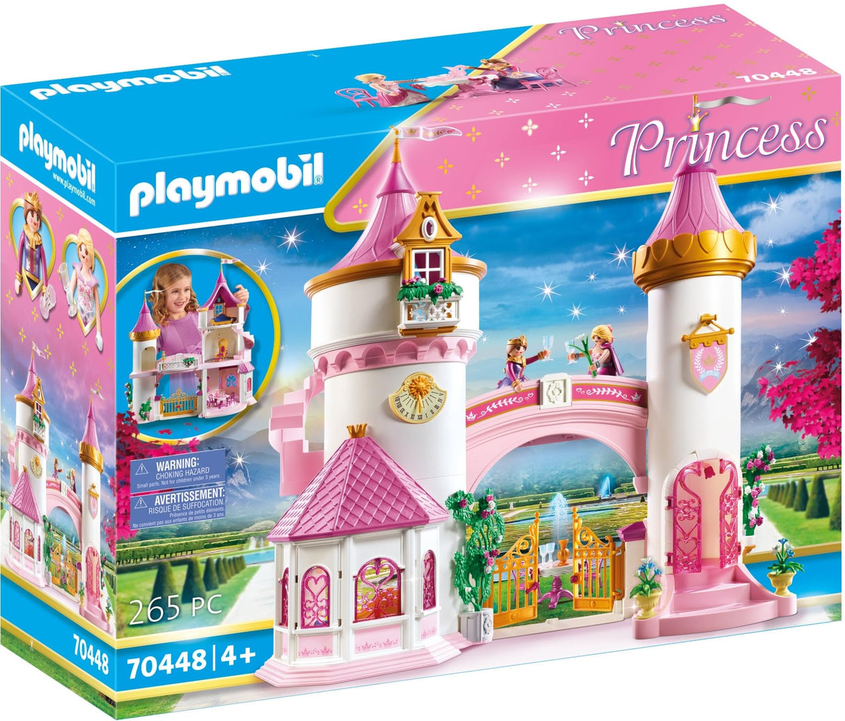 PLAYMOBIL Princess 70448 Castillo de Princesas, a Partir de 4 años