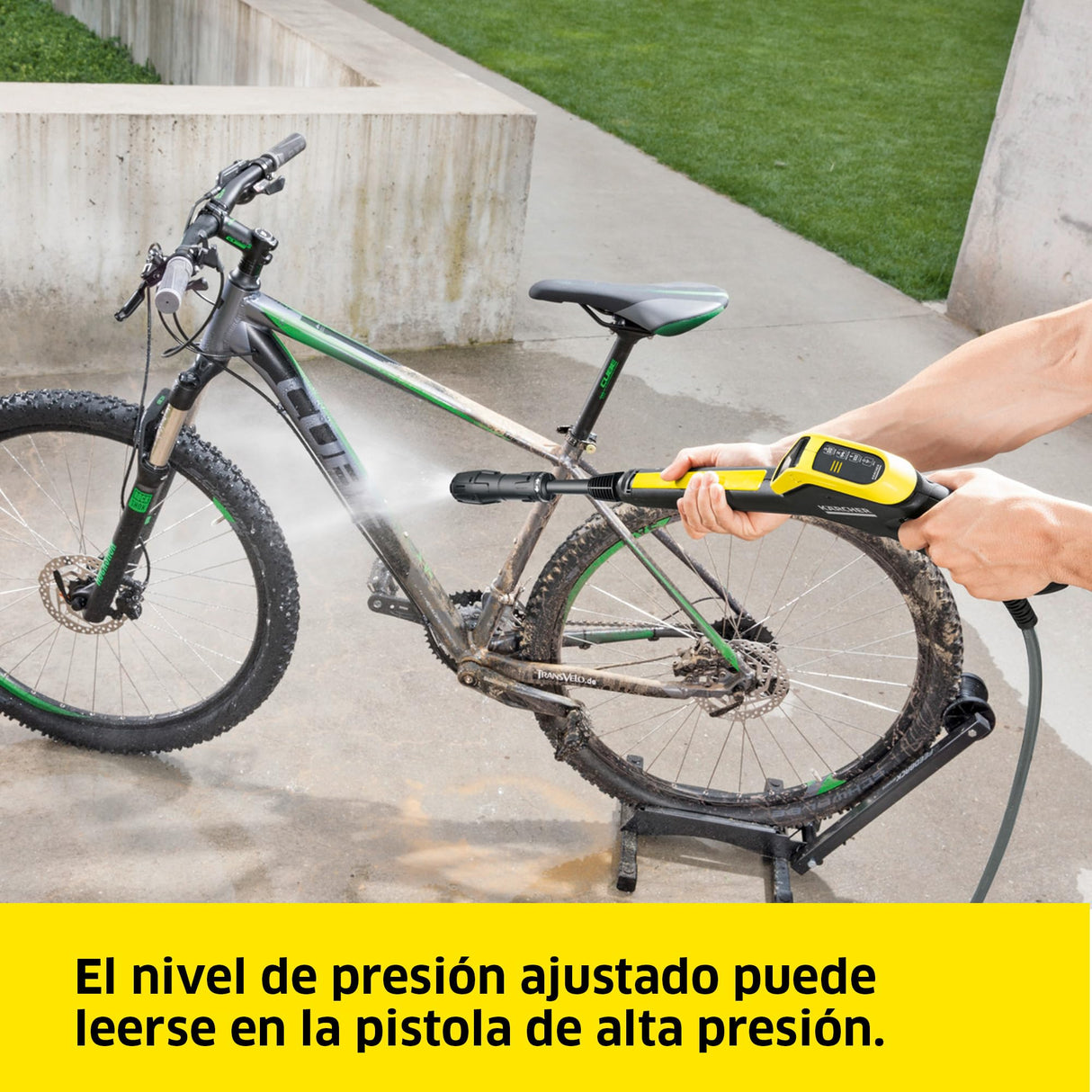 Kärcher Hidrolimpiadora K 4 Power Control Flex Home, presión: 130 Bar, caudal: 420 l/h, Rendimiento: 30 m²/h, 11,5 kg, Pistola de Alta presión, Boquilla Turbo, Lanza, Kit para el hogar