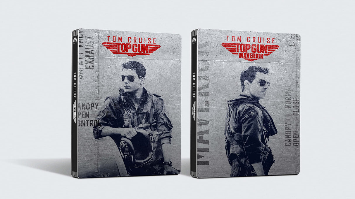 Paramount Home Entertainment Top Gun 2-Movie 4K SteelBook Superfan Collection