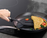 Joseph Joseph Elevate Utensilios de Cocina de Silicona, 5 Piezas, Accesorios sin BPA, Antiadherentes, Resistentes al Calor, Mango en Acero Inoxidable, con Soporte Giratorio