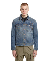 G-STAR A- Line Slim Jacket Chaqueta, Multicolor (Faded Typhoon D26919-D776-H465), S Hombres