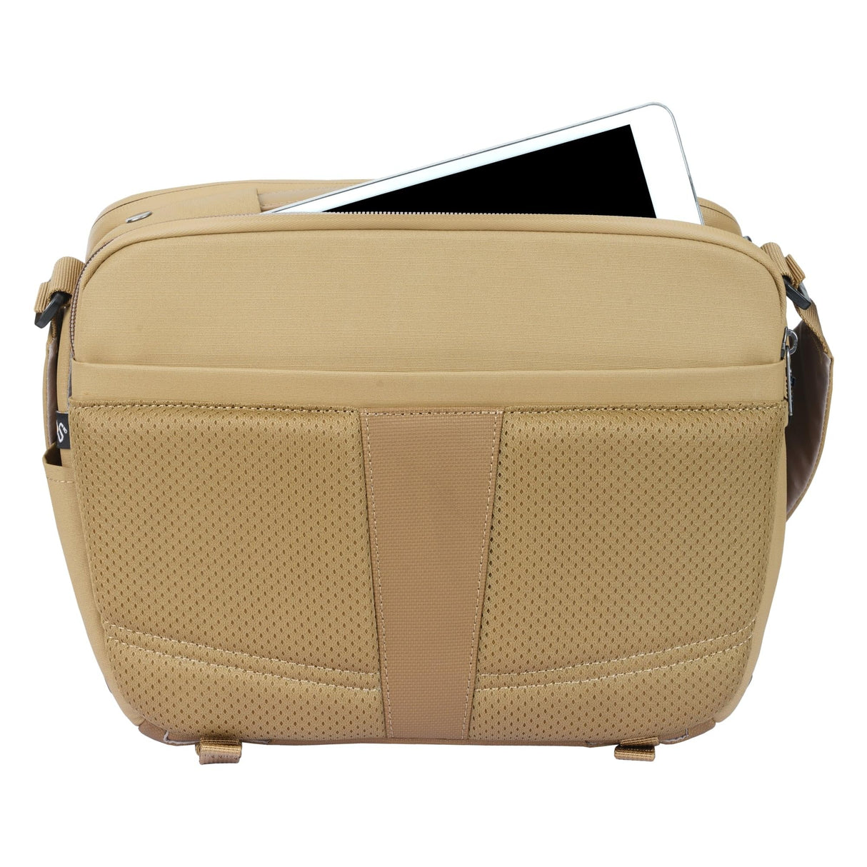 Vanguard Veo Metro S9L BG - Bolsa de fotógrafo para cámara, Objetivos y portátil o Tablet de 13 Pulgadas, Beige