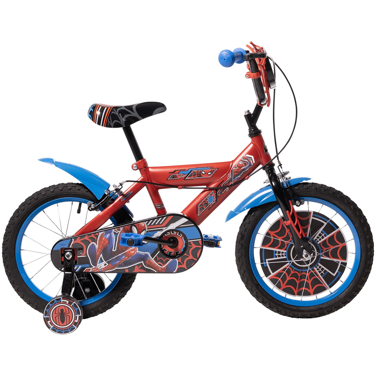 Huffy Spiderman Bicicleta Infantil, Rojo, M