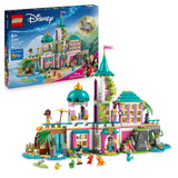 LEGO | Disney Castillo de Las Princesas y Mascotas Reales - Juguete Modular Detallado - Mini Muñecas de Rapulzel, Ariel, Vaiana, Jasmine y Mulán y Animales - Regalo para Niñas de 6+ Años 43267