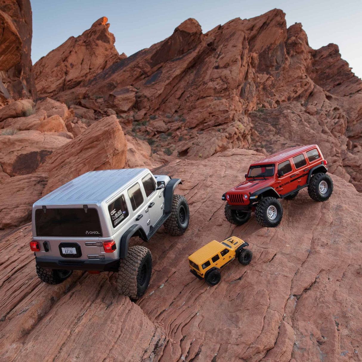 Axial 1/6 SCX6 Jeep JLU Wrangler 4WD Rock Crawler RTR: Plata, AXI05000T2