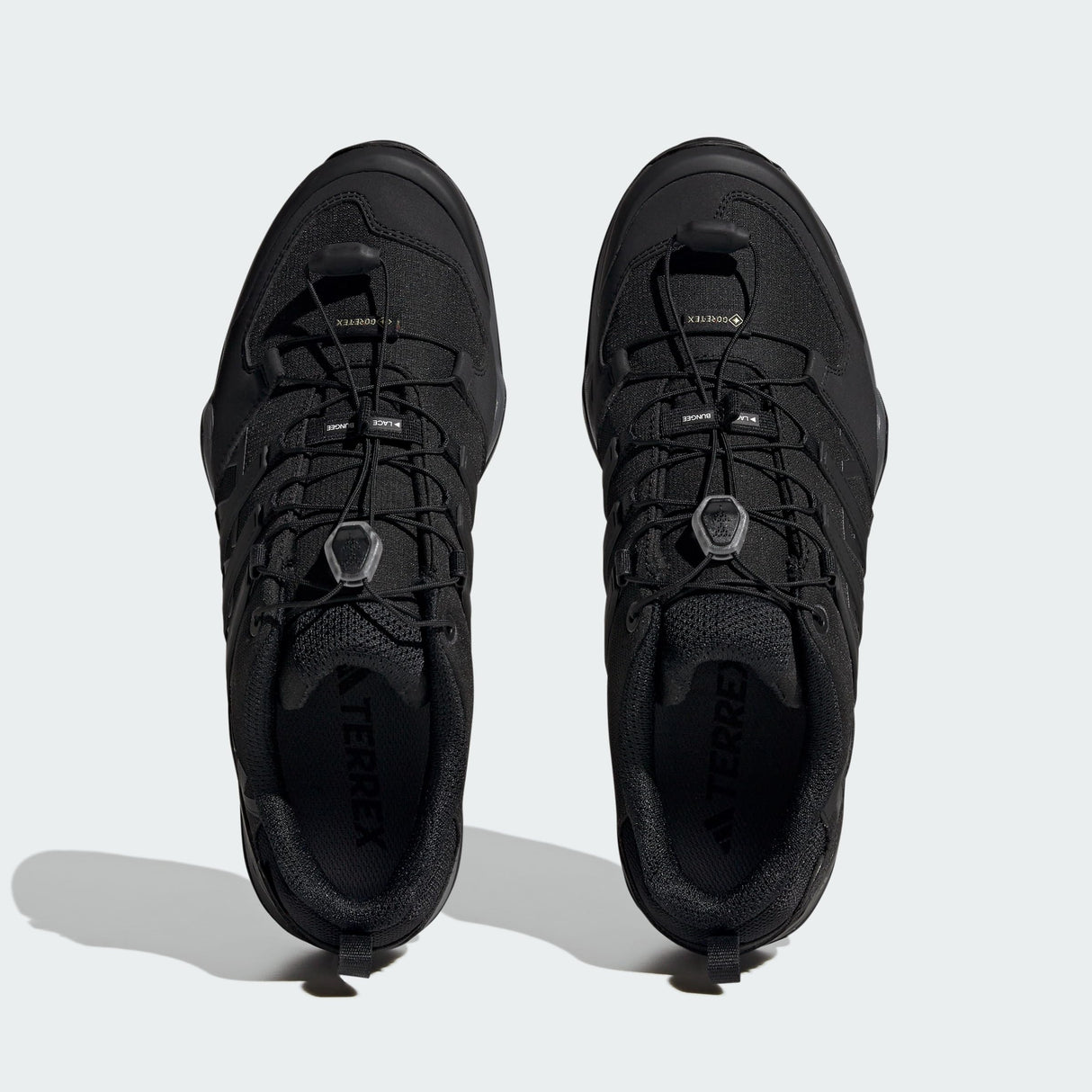adidas Terrex Swift R2 Gore-Tex Hiking Shoes, Zapatos de Senderismo Hombre, Core Black/Core Black/Grey Five, 43 1/3 EU