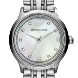 Emporio Armani Reloj Analogico para Mujer de Cuarzo con Correa en Acero Inoxidable AR1803